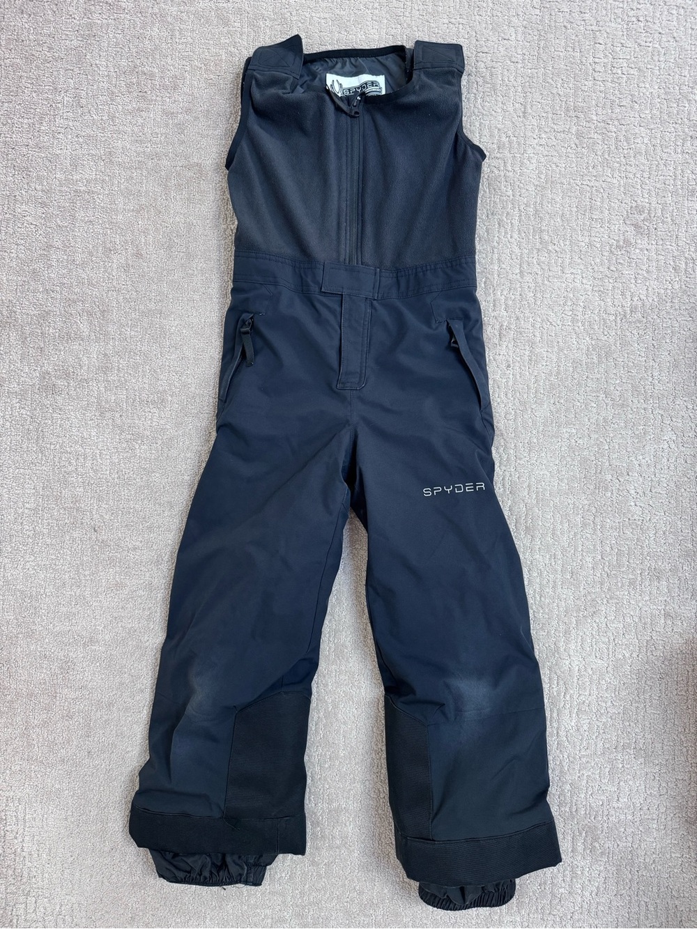 Spyder Kids ski and snow pants with bib